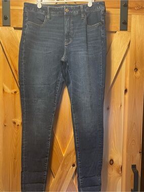 American Eagle Outfitters Dark Blue Dream Stretch Jeggings, size 12